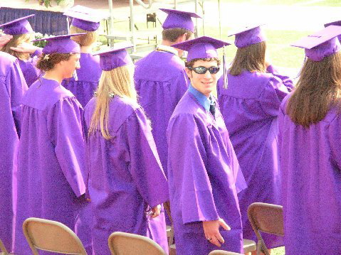 Standing out in the crowd!